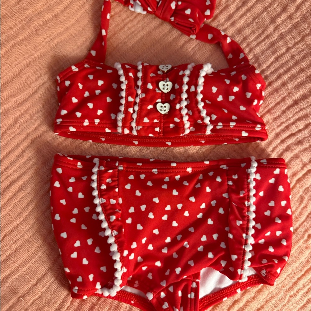 Janie and Jack Retro Bikini Two-Piece Swim